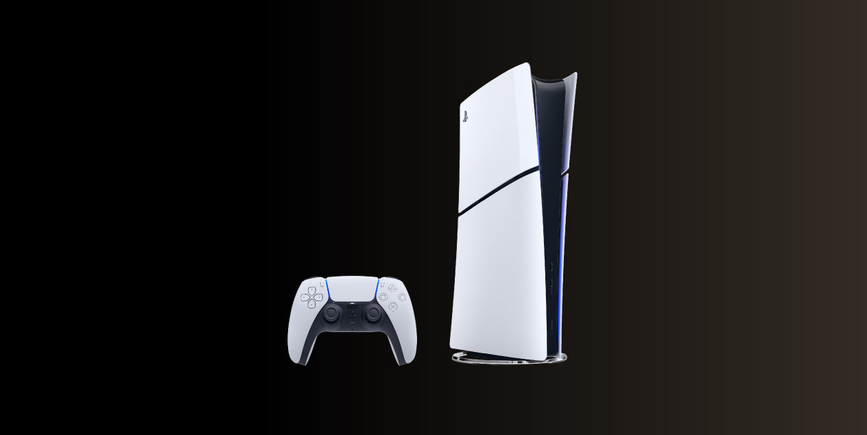 Uz melna fona Play Statio 5