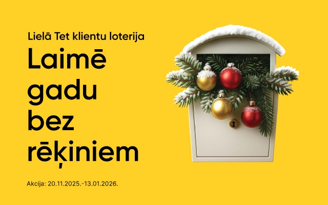 Lielā Tet klientu loterija