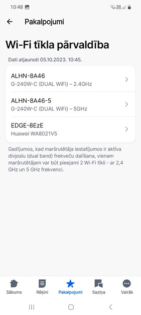 wifi iekartu saraksts mans tet lietotne