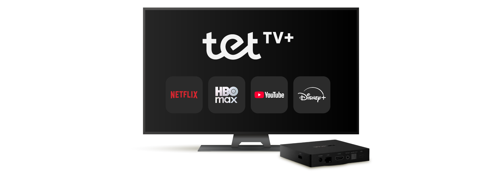 Televizors ar Smart TV ierīci un pulti