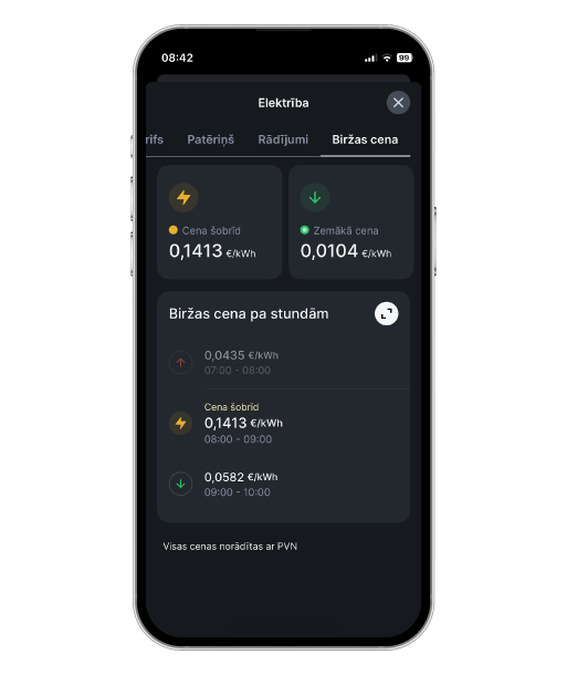 Lietotnes ekrānuzņemums
