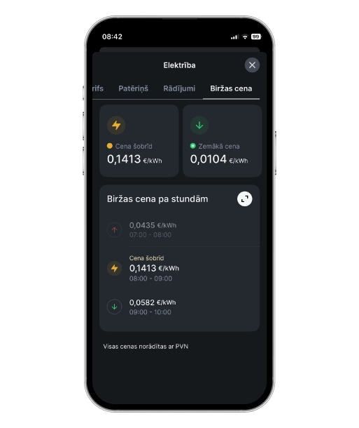 Lietotnes ekrānuzņemums